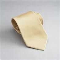 Solid Silk Tie x0085, Yellow, medium