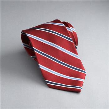 Striped Silk Tie x0035, , large